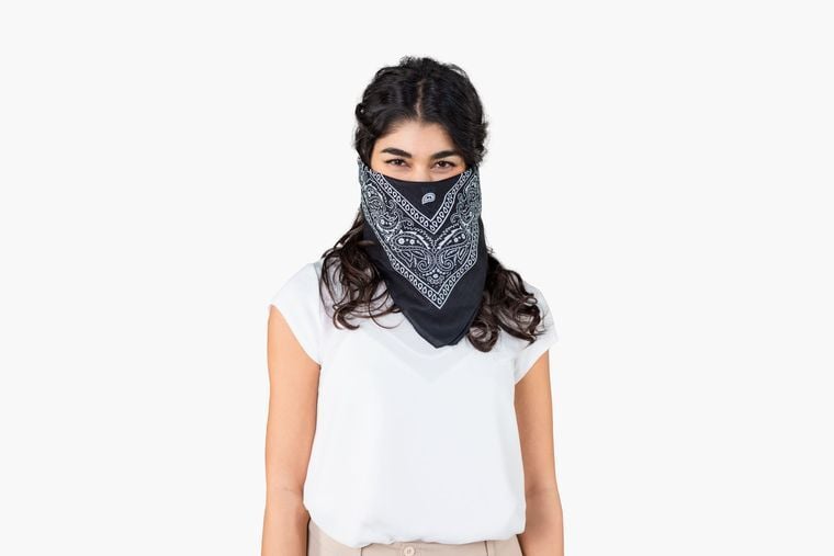 Bandana als Mundschutz Bandana als Mundschutz