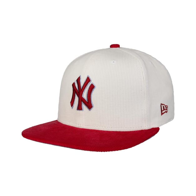 York Yankees Cappelli New Era Rosso New Era Cappellino Fitted