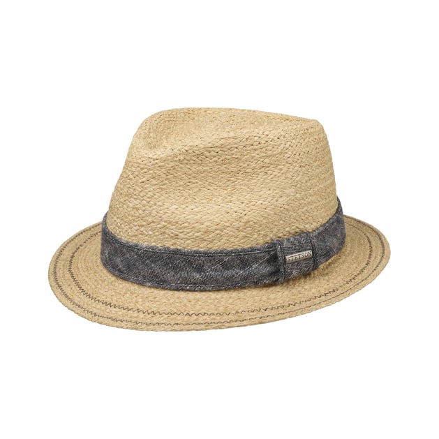 Cappello in Rafia Airmont Traveller by Stetson --> Cappelli